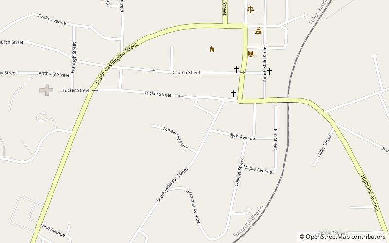 Wardlaw-Steele House location map