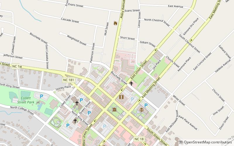 Avery Avenue School location map