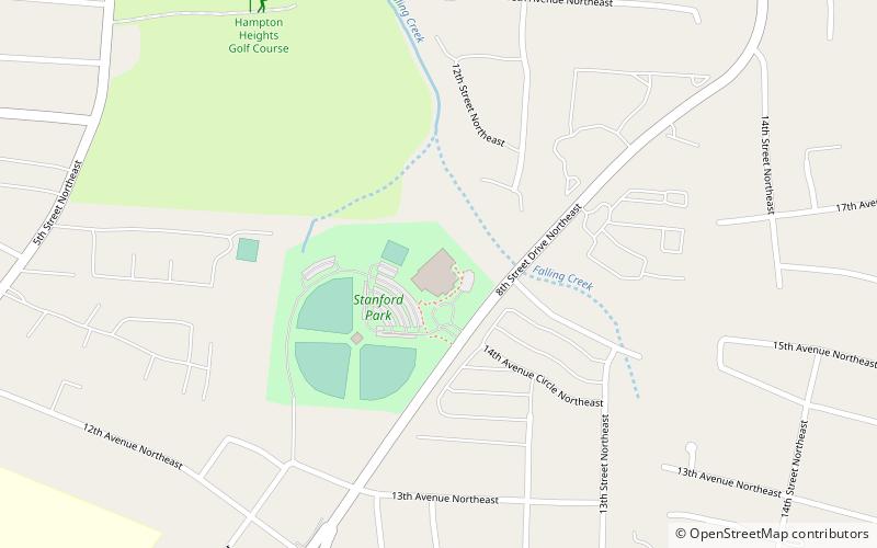 Highland Recreation Center location map