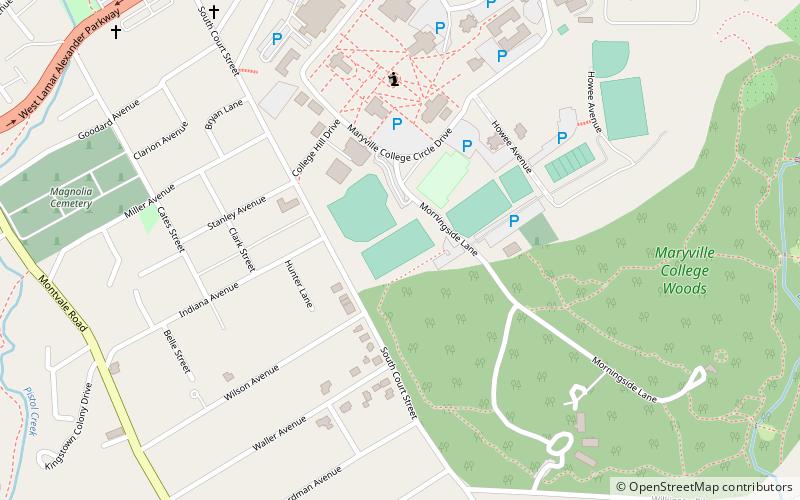 lloyd l thornton stadium maryville location map