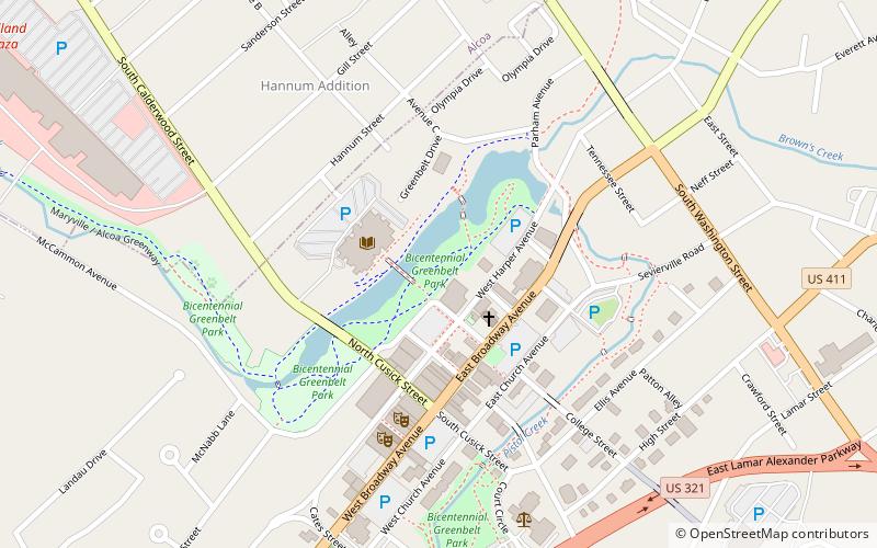 Bicentennial Greenbelt Park location map