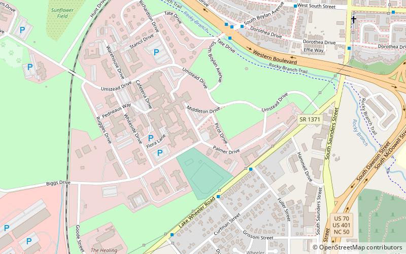 Dix Hill location map