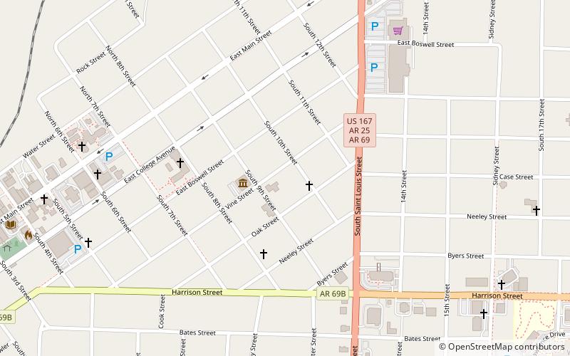 Morrow Hall location map