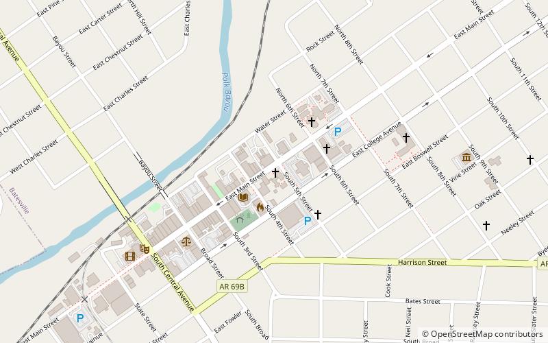 St. Paul's Parish Church location map