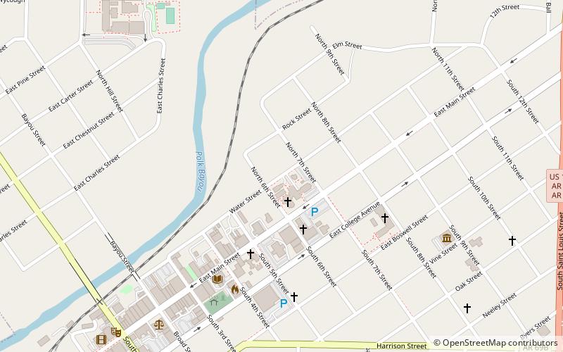Glenn House location map