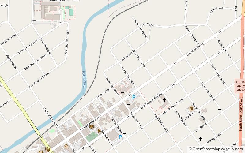 Wycough–Jones House location map