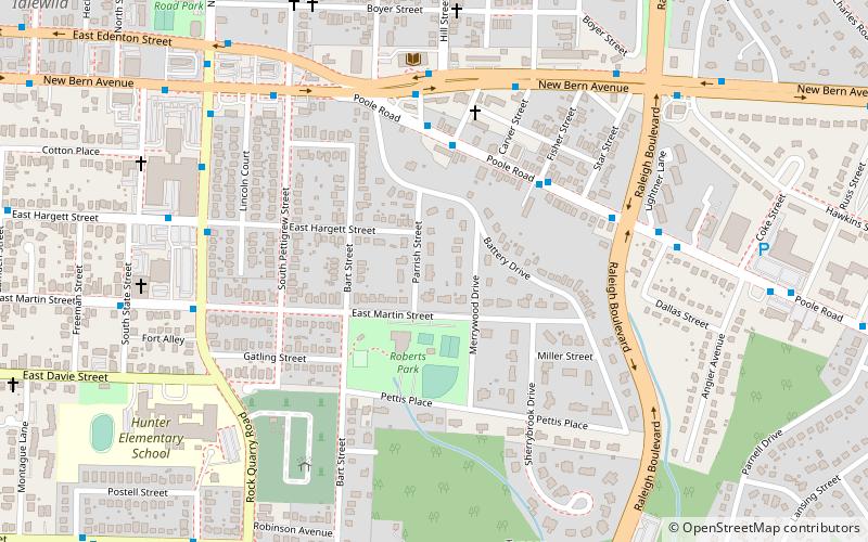 Battery Heights Historic District location map