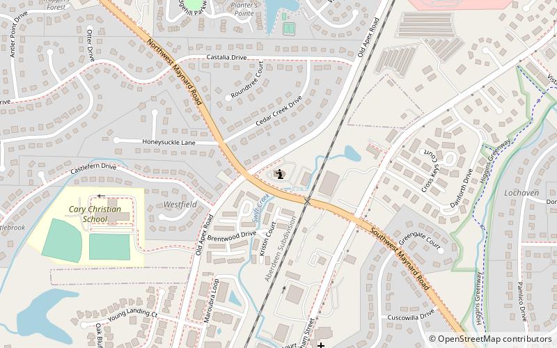 Sri Shirdi SaiBaba Mandir Of North Carolina location map