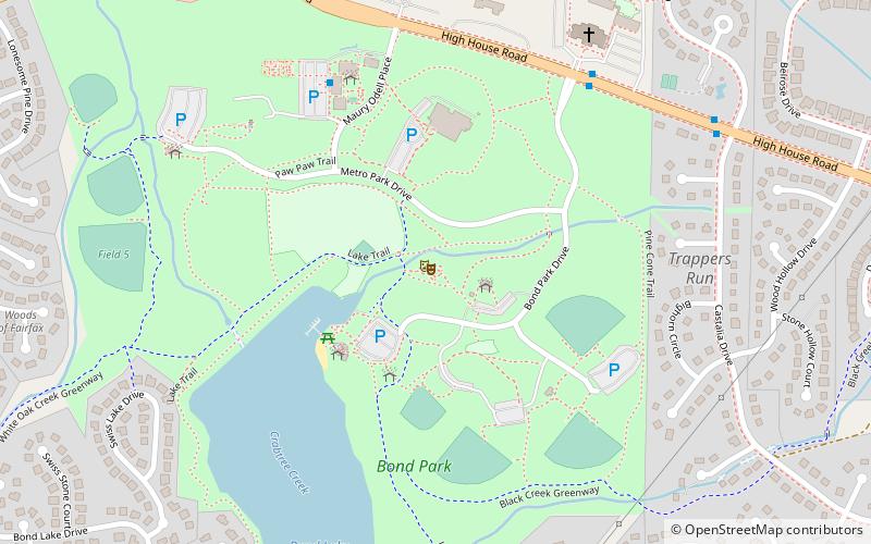 Bond Park location map