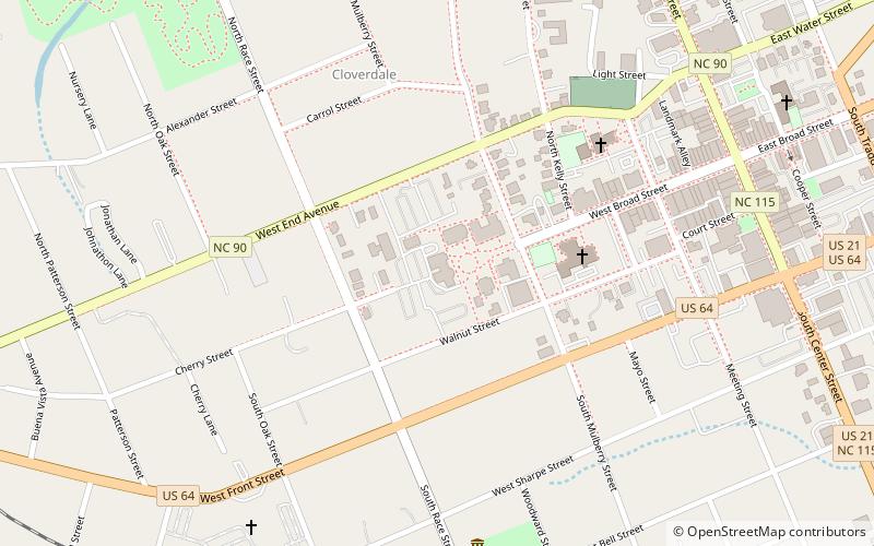 Main Building location map