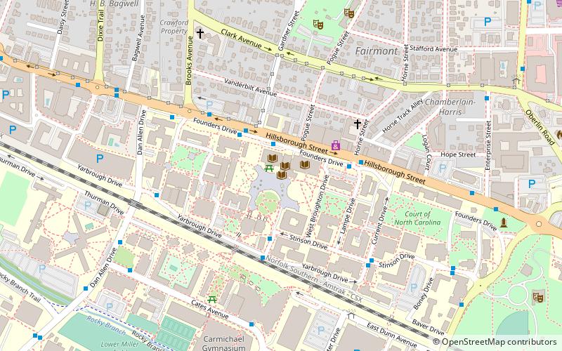 D. H. Hill Library location map