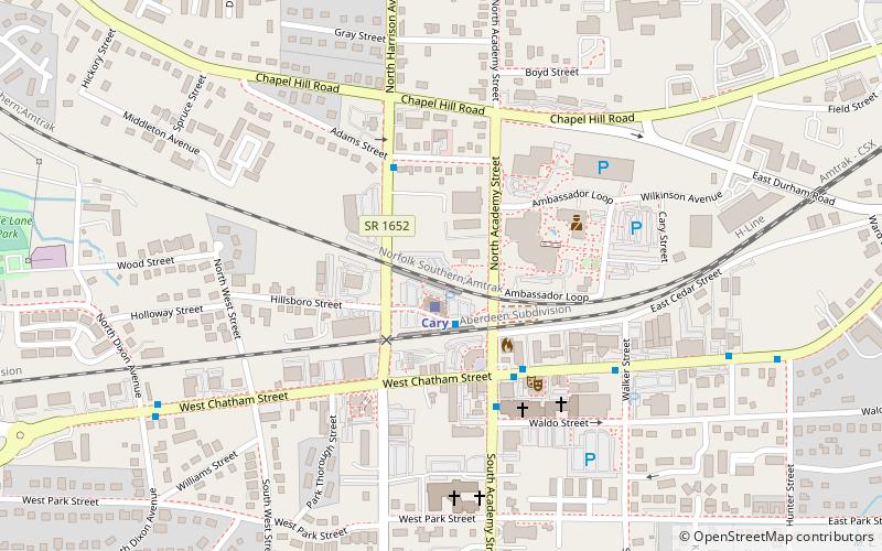 Ivey-Ellington House location map