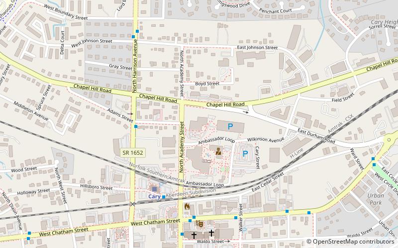 herbert young community center cary location map