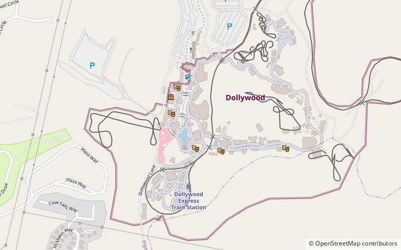 Barnstormer location map