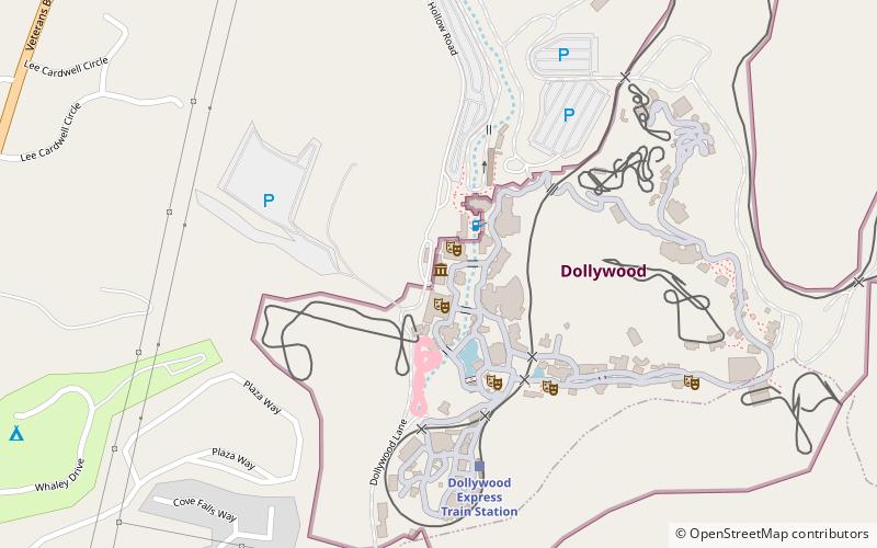 Chasing Rainbows Museum location map