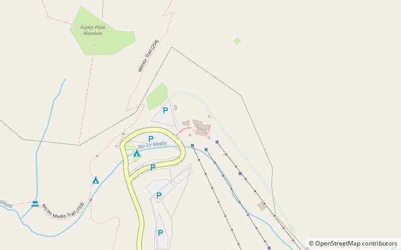 Ski Santa Fe location map