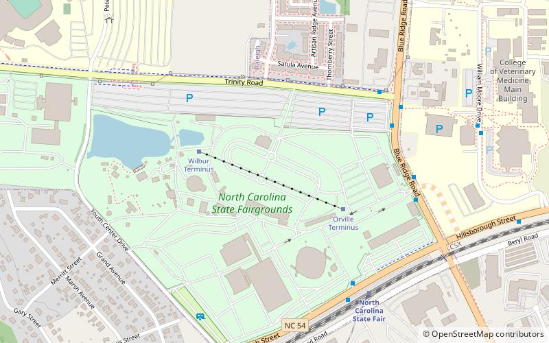 State Fairgrounds Speedway location map