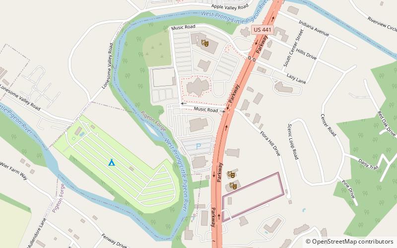 Hatfield & McCoy Dinner Feud location map