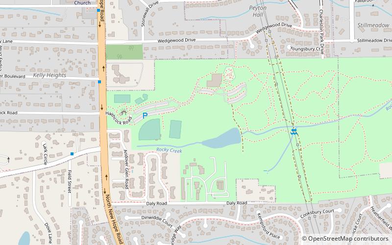 marsh creek park raleigh location map