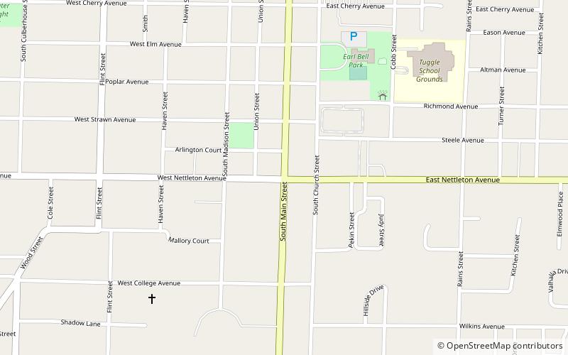 berger graham house jonesboro location map