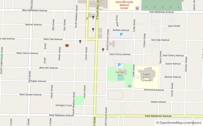 Frierson House location map