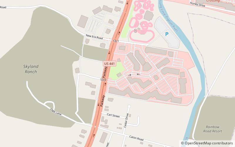 Ripley's Old MacDonald's Farm Mini Golf location map