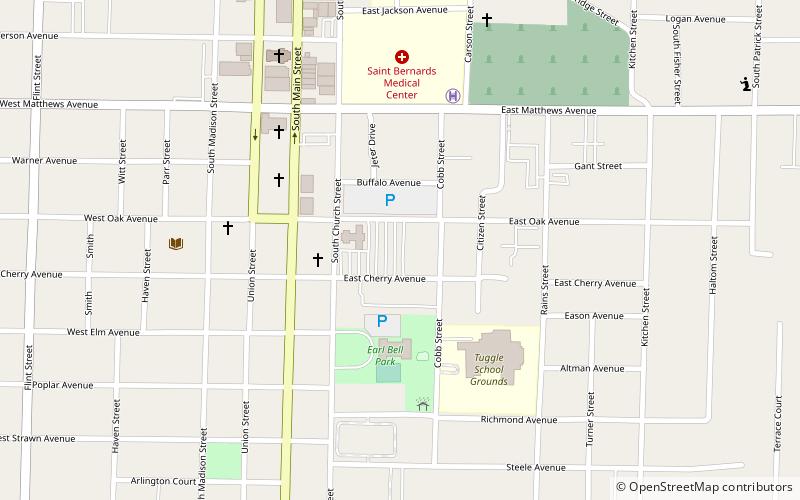 Community Center No. 1 location map