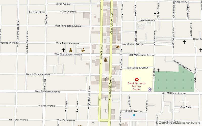 Edward L. Westbrooke Building location map