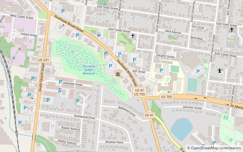 discovery center at murfree spring murfreesboro location map