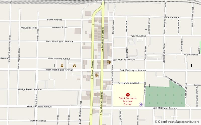 Sara Howell Gallery location map