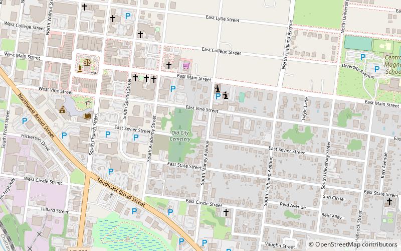 Allen Chapel A.M.E. Church location map