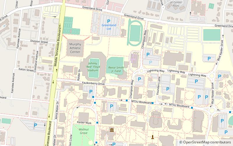 Reese Smith Jr. Field location map