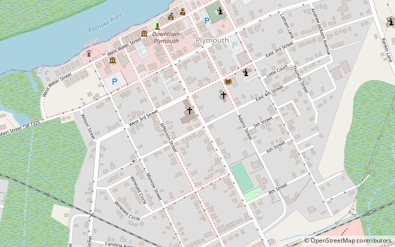 Perry-Spruill House location map