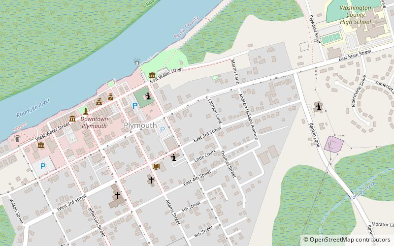 Latham House location map