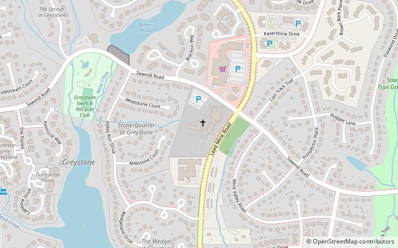 Greystone Baptist Church location map