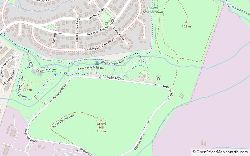 north wake landfill district park raleigh location map