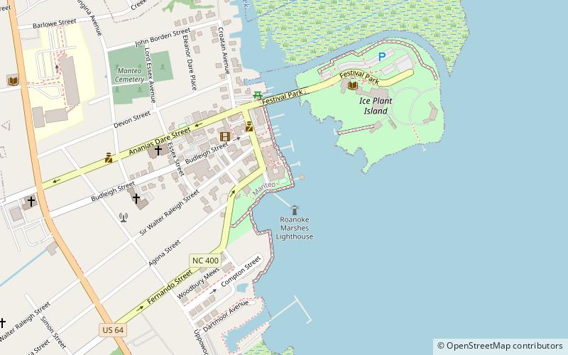 Waterfront Park location map