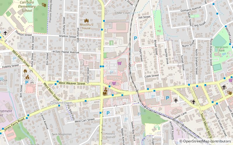 Carr Mill Mall location map