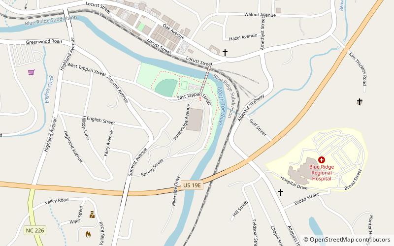 Pinebridge Coliseum location map