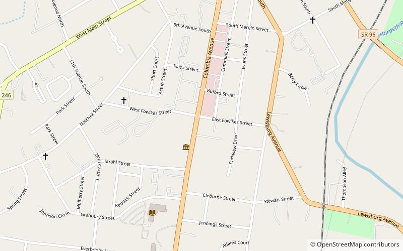 Lotz House location map