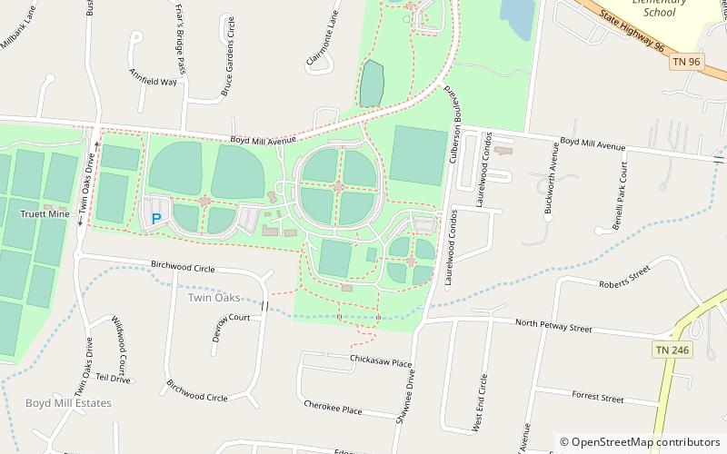 jim warren park franklin location map
