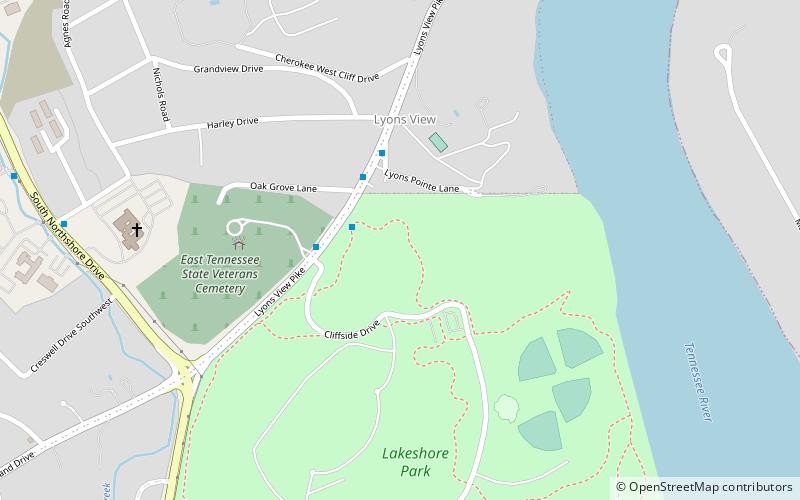 Lakeshore Park location map