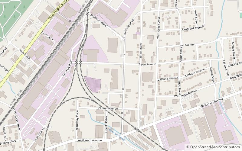 Pickett Cotton Mills location map