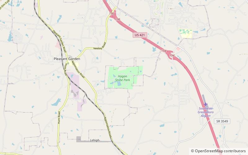 Hagan Stone Park location map