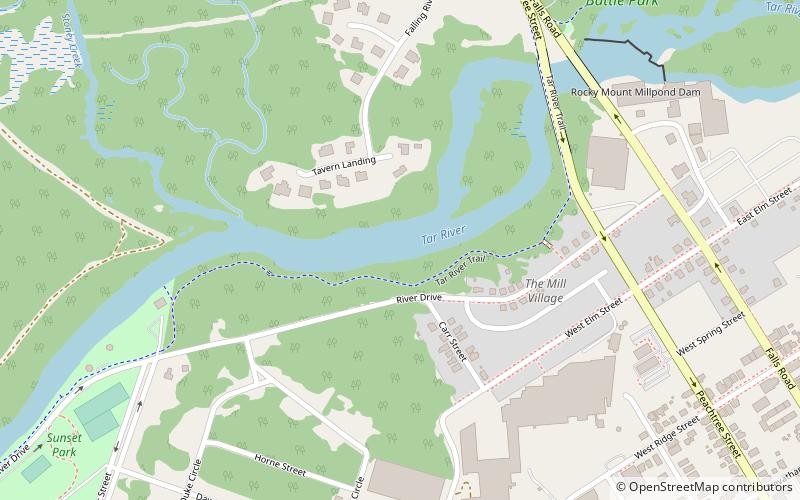 Stonewall location map