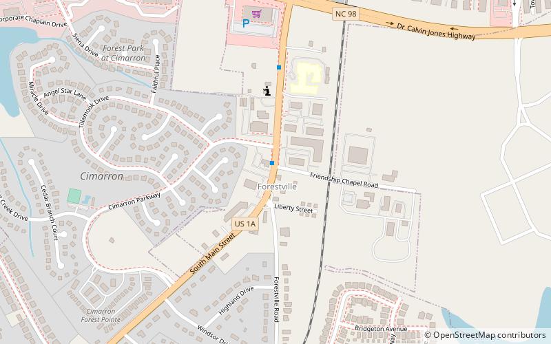 Purefoy-Chappell House and Outbuildings location map