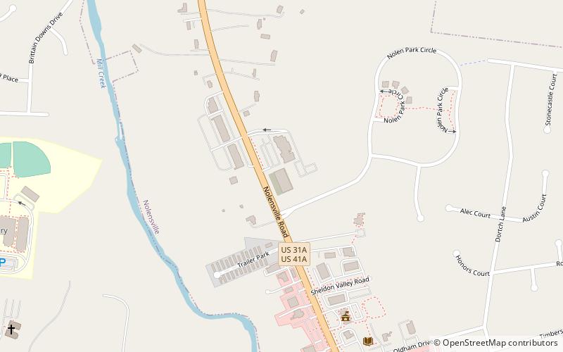 george w morton house nolensville location map