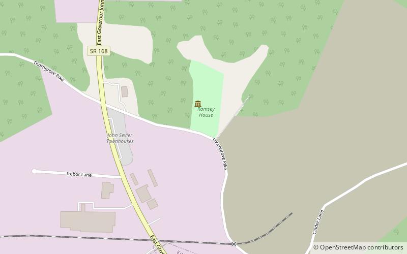 Ramsey House location map