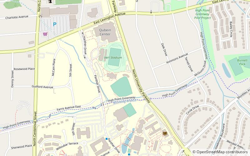 George S. Erath Field at Coy O. Williard Baseball Stadium location map