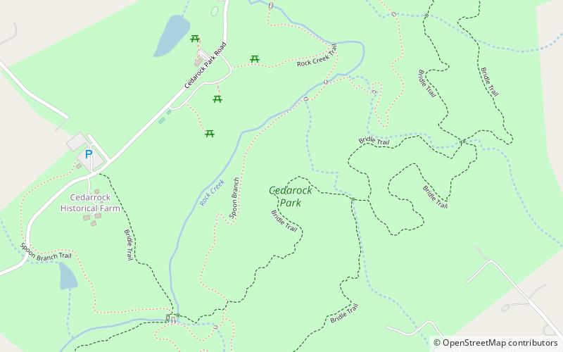 Cedarock Park location map